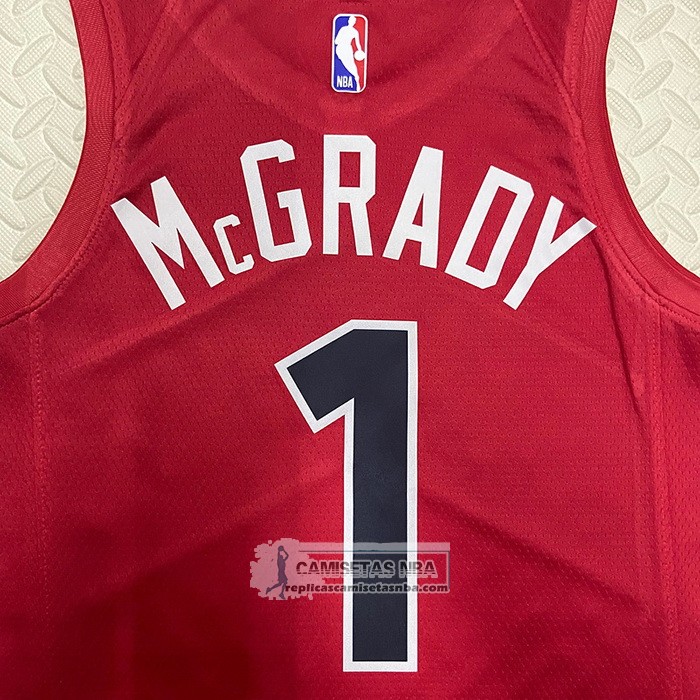 Camiseta Toronto Raptors Tracy Mcgrady NO 1 Icon 2022-23 Rojo